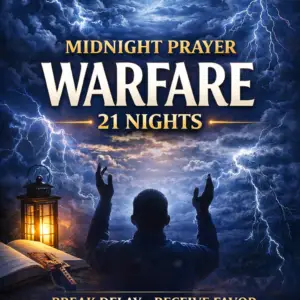 Midnight Prayer Warfare Pack (21 Nights) – PDF Prayer Journal (A4 + US Letter)