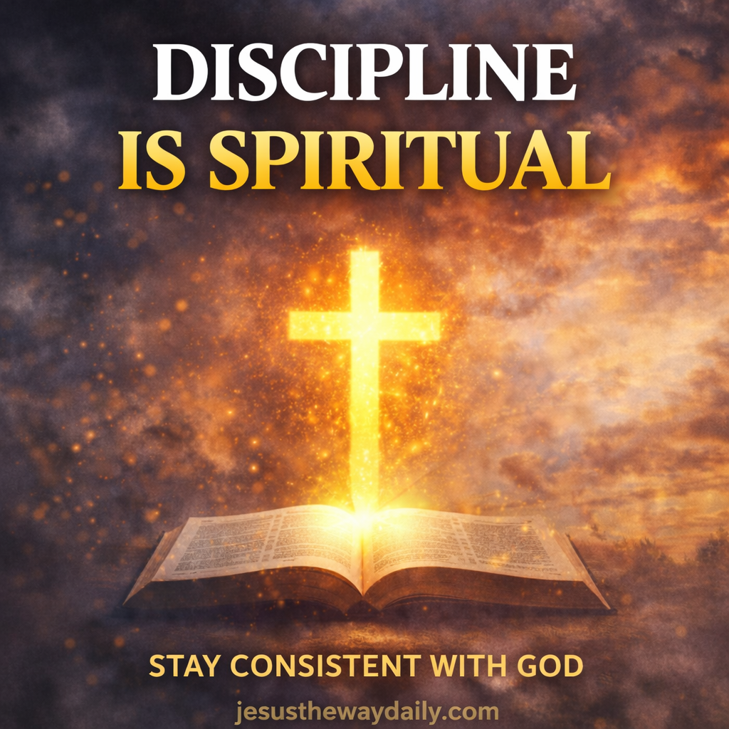 Discipline Is Spiritual devotional image