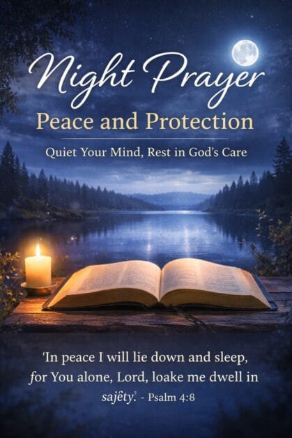 Night Prayer For Peace And Protection | Sleep In God’s Care