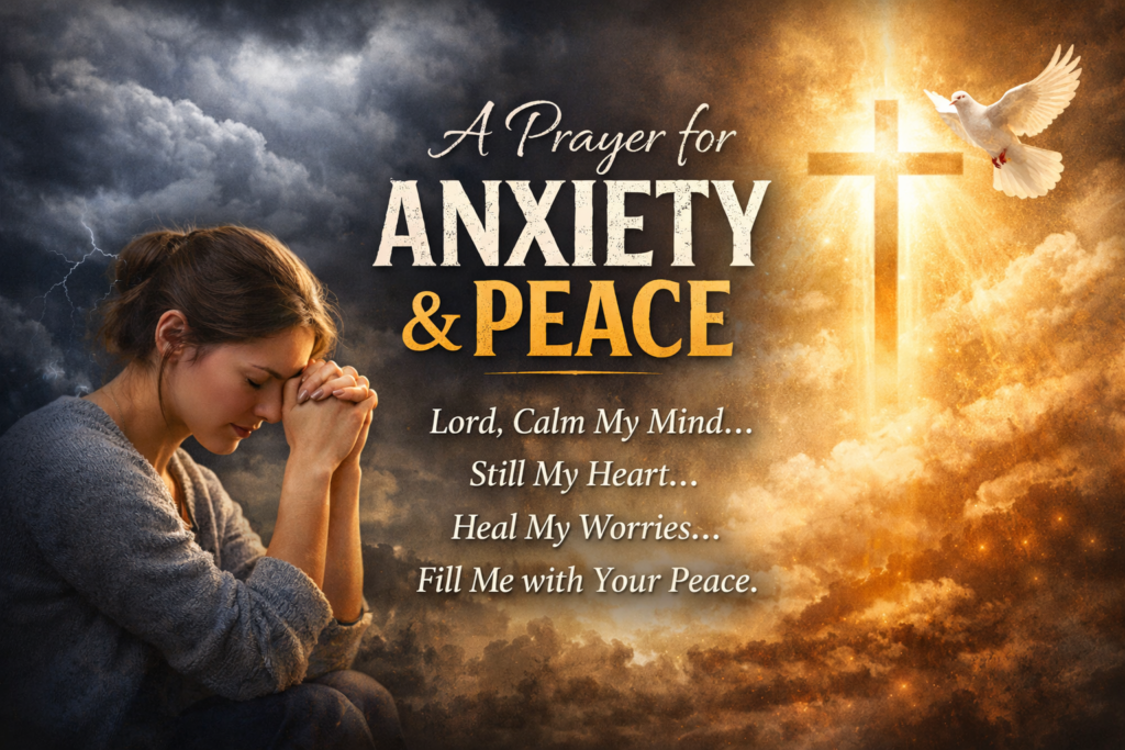 A Powerful Prayer for Anxiety and Peace