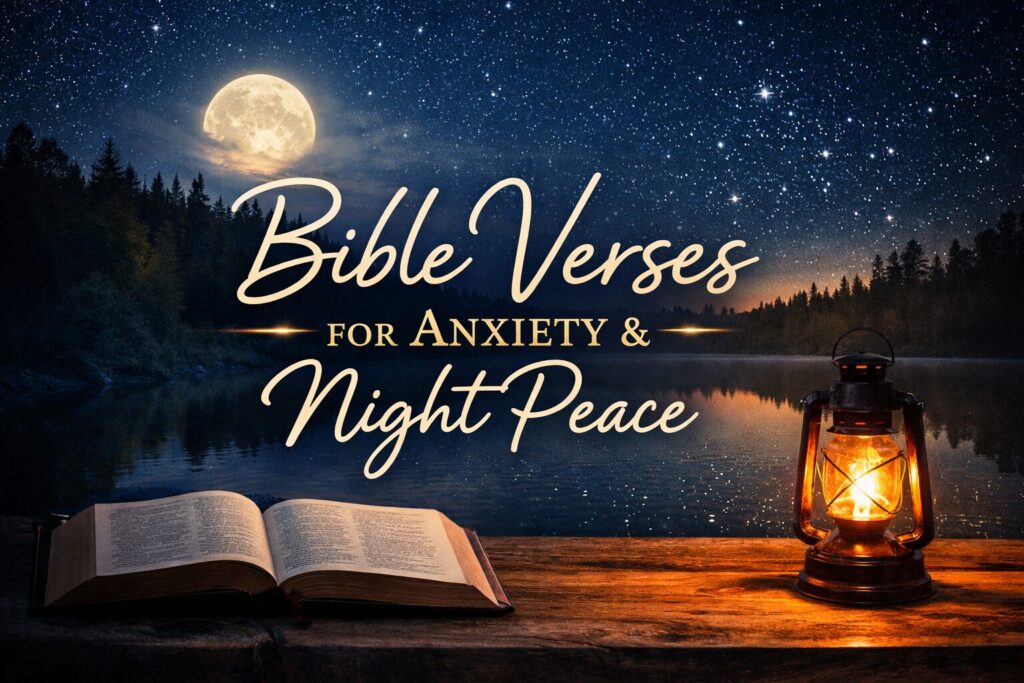 Bible verses for peace before sleep