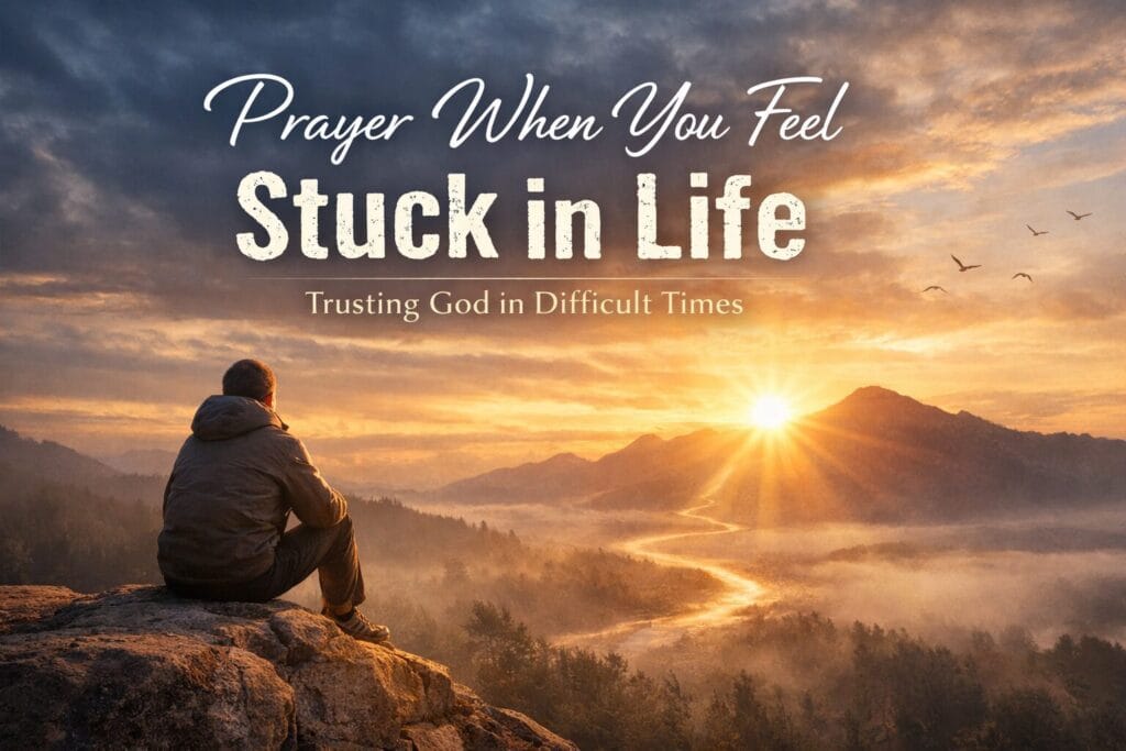 Prayer When You Feel Stuck in Life image
