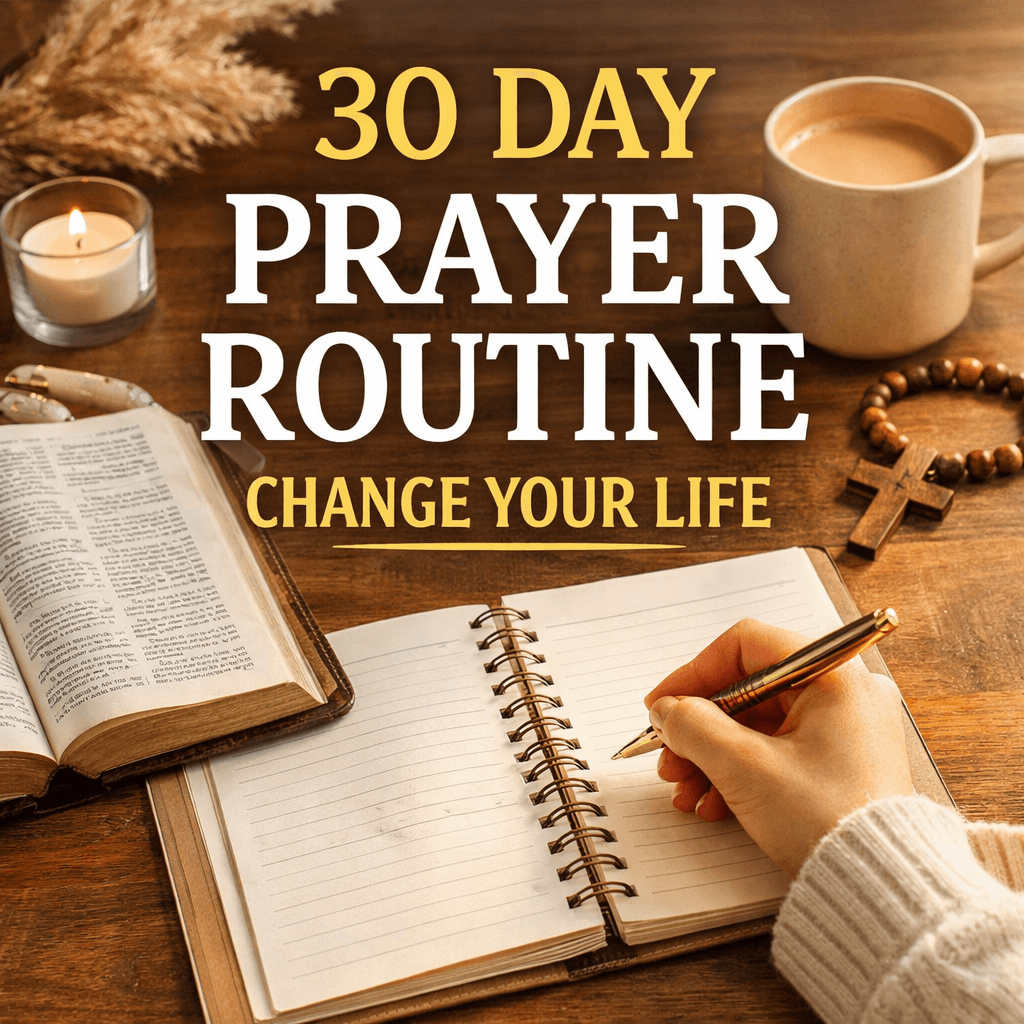 Prayer Journal Routine