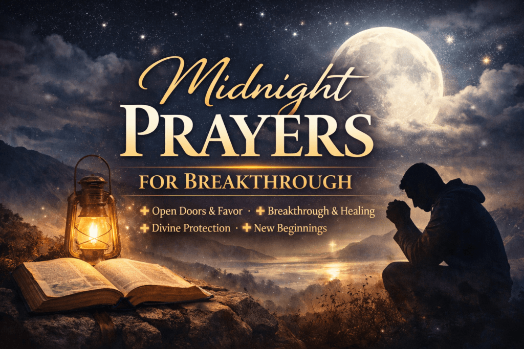 midnight prayers for breakthrough
