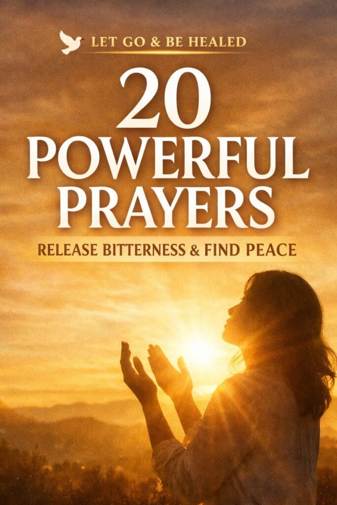 prayers to release bitterness