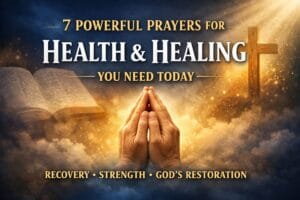 prayers for health and healing