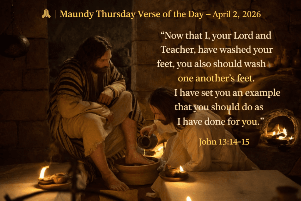 Daily Bible Verse – April 2, 2026 | Walk in Humility