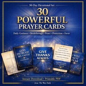 Printable prayer cards PDF