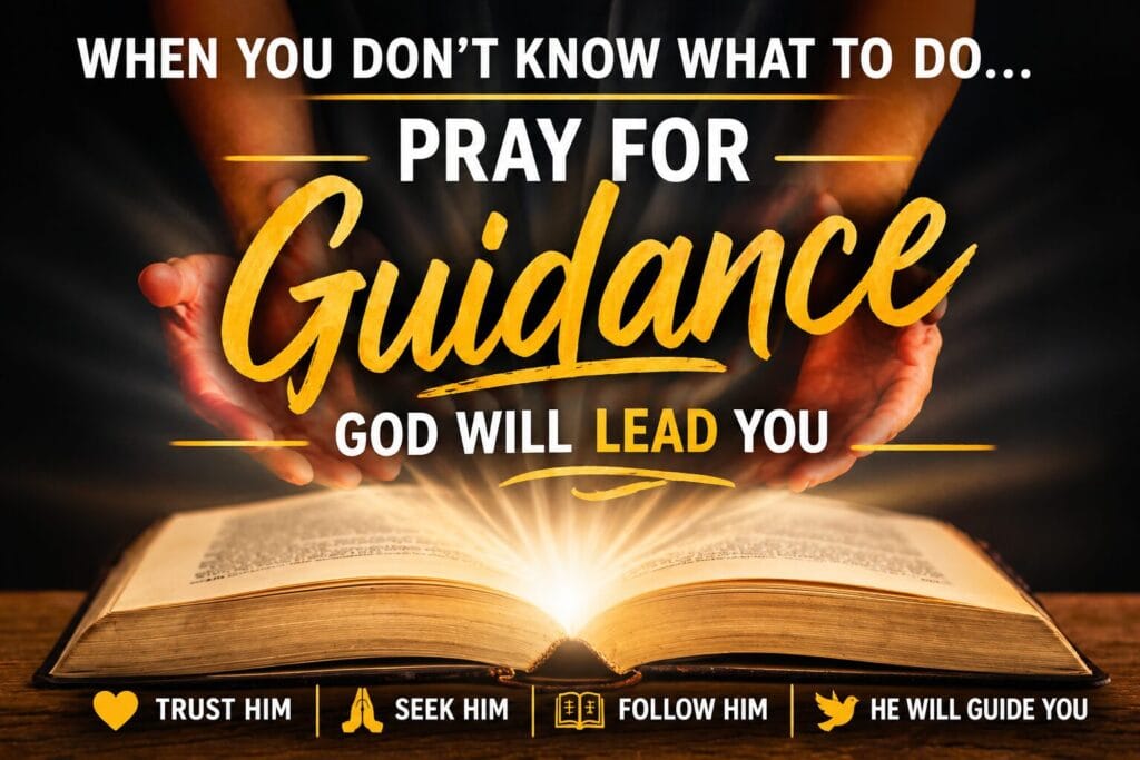 prayers for guidance