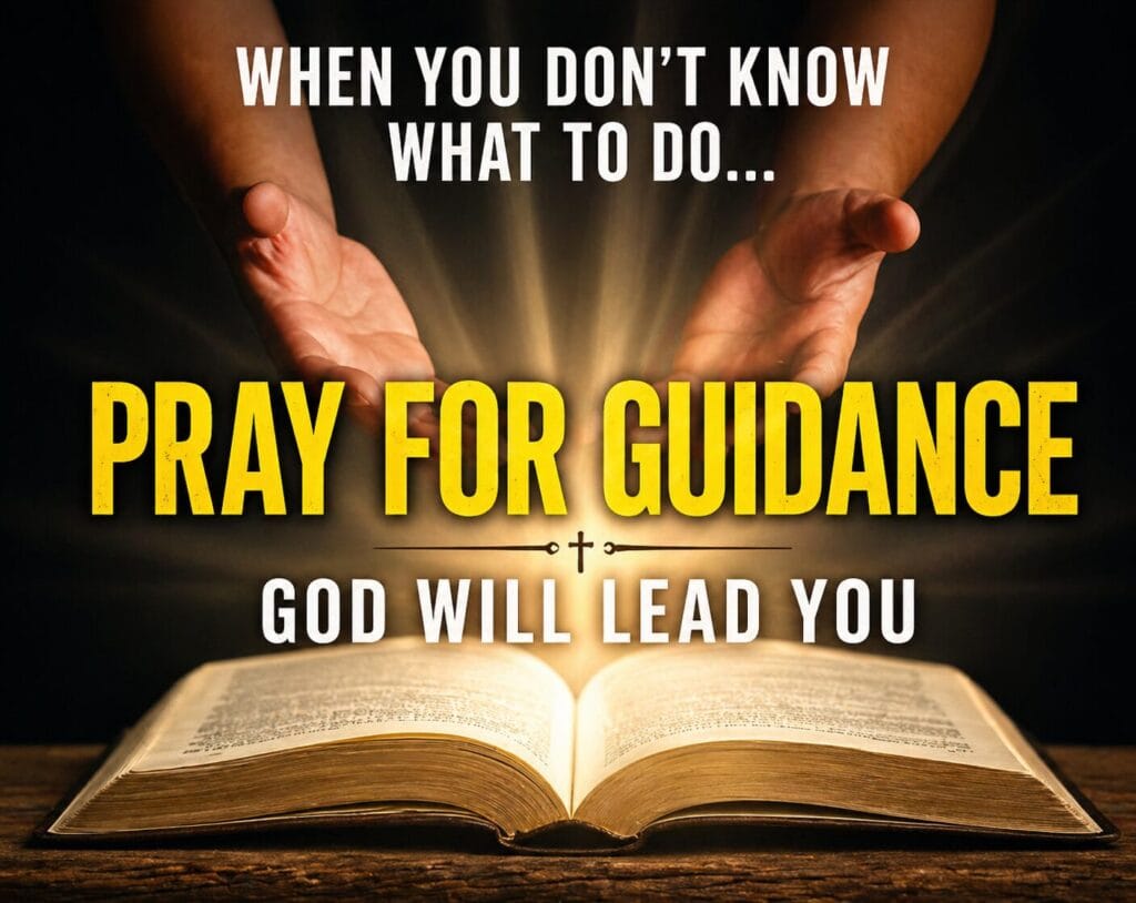 prayers for guidance