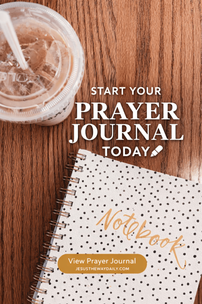 christian prayer journal for adults