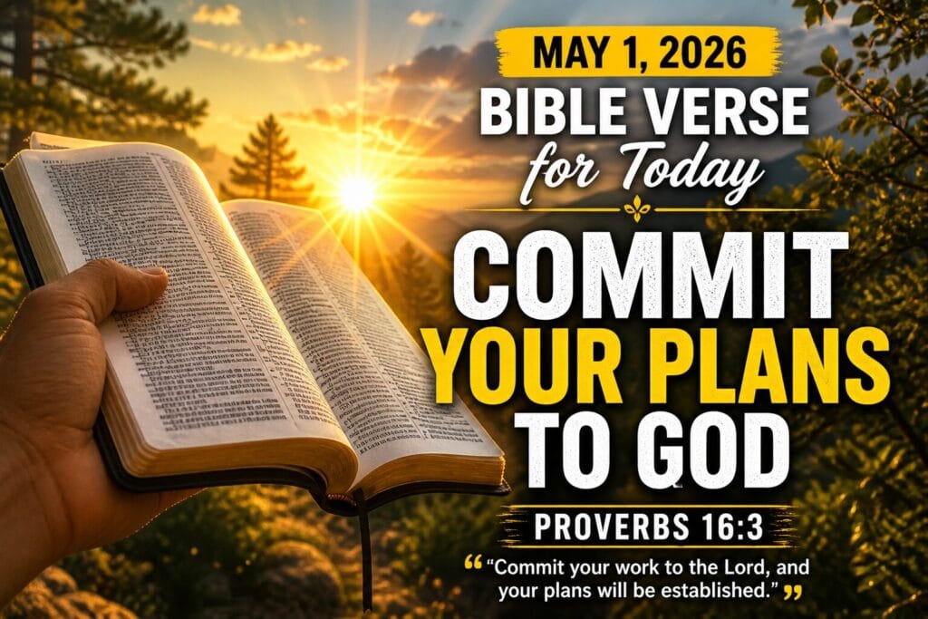 Bible Verse for Today (May 1, 2026)
