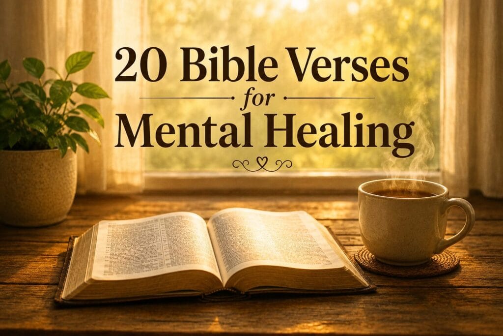 Prayer Inspired by 20 Bible Verses for Mental Healing