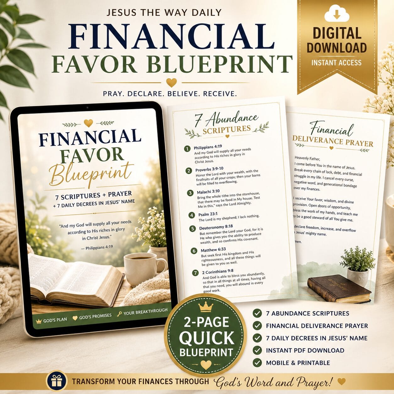 Financial Breakthrough Blueprint PDF
