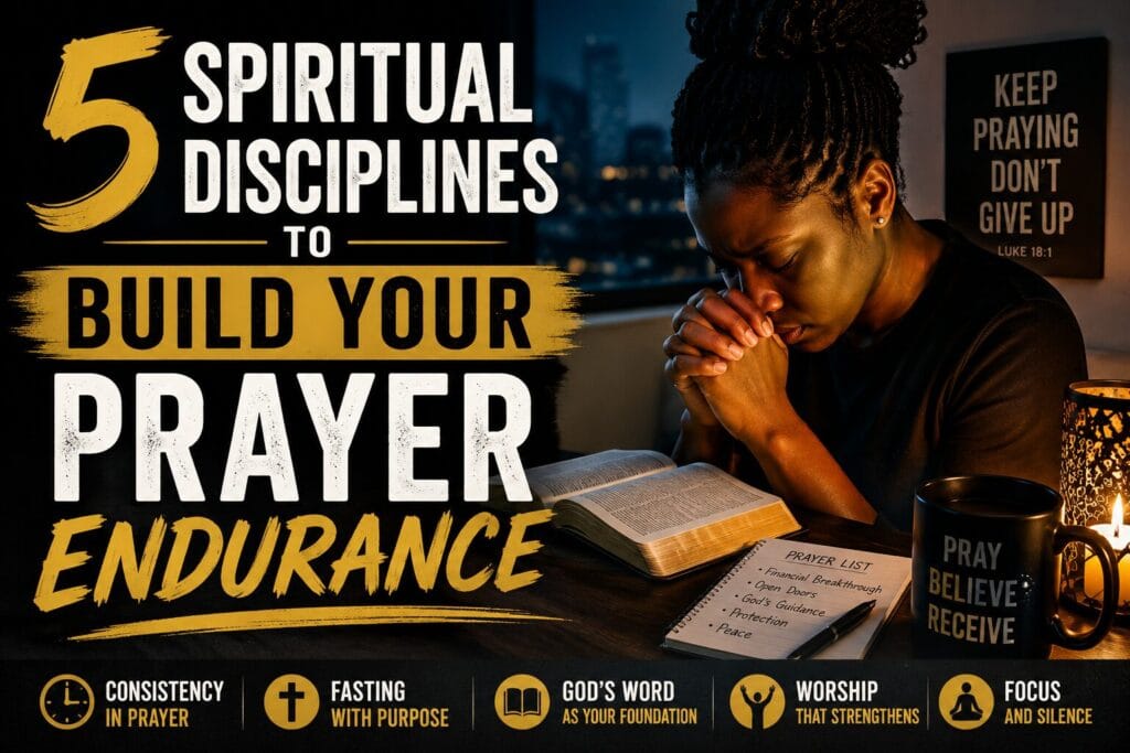 Prayer Endurance Spiritual Disciplines