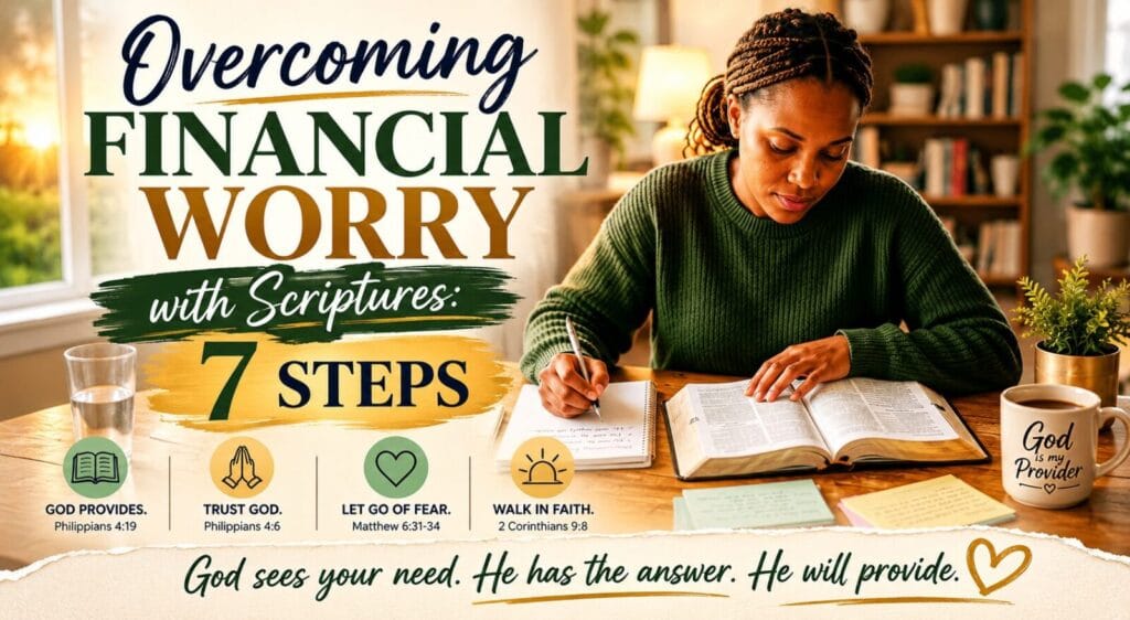 overcoming financial worry with scriptures