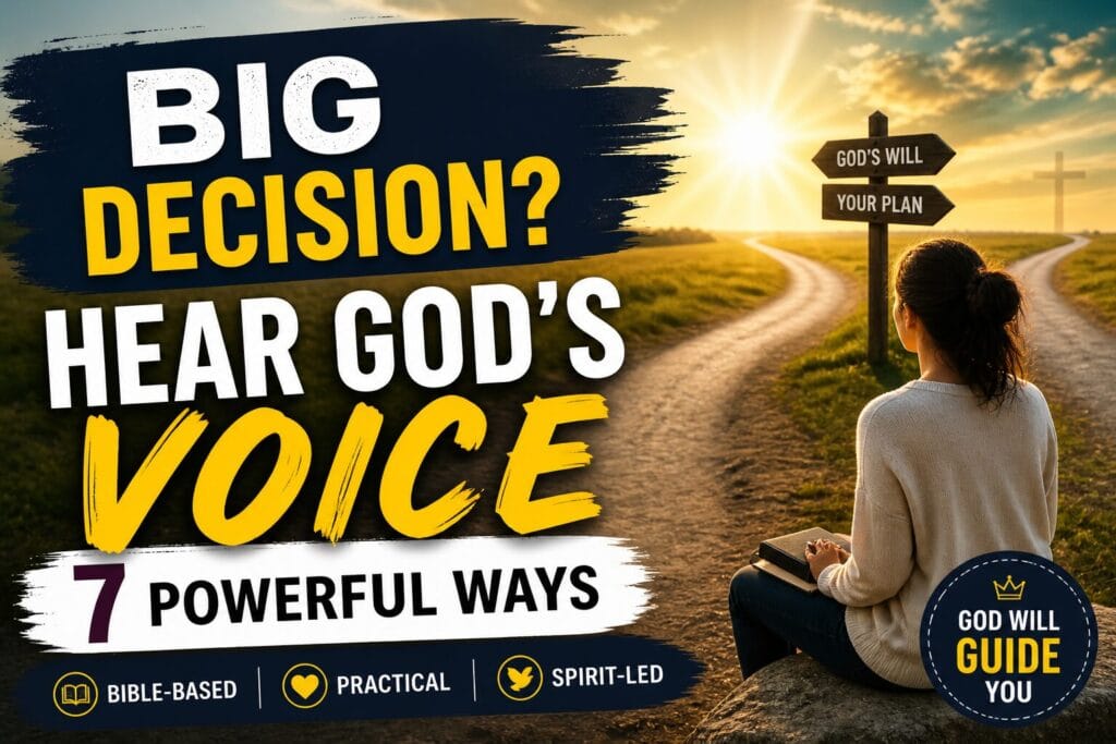 how to hear God’s voice