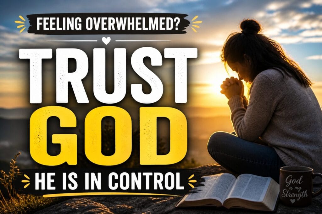 how to trust God when you feel overwhelmed