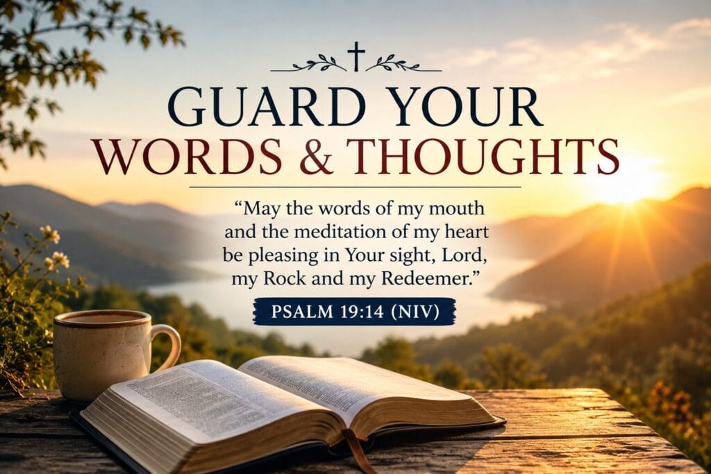 Psalm 19:14 Prayer