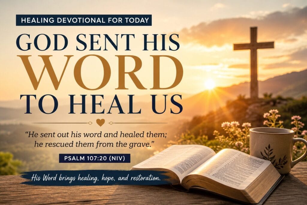 Healing devotional for today