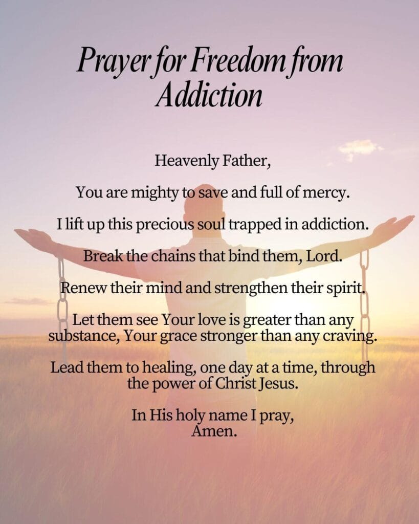 Prayer To Break Addiction And Find Freedom In Christ