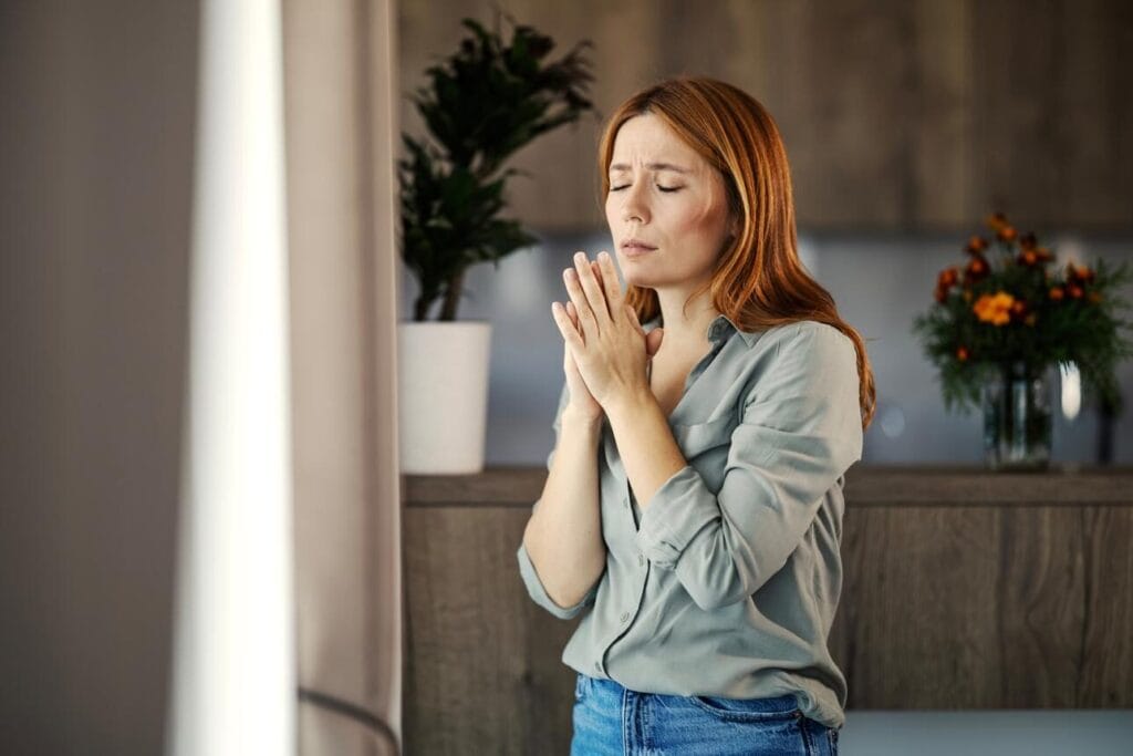 Overcoming Mental Heaviness Christian devotional based on 2 Timothy 1:7 about fear, anxiety, and a sound mind.