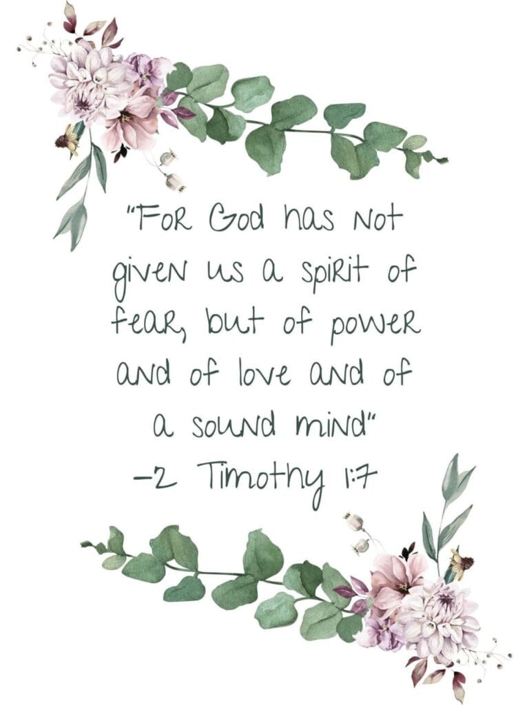 Prayer Inspired by 20 Bible Verses for Mental Healing