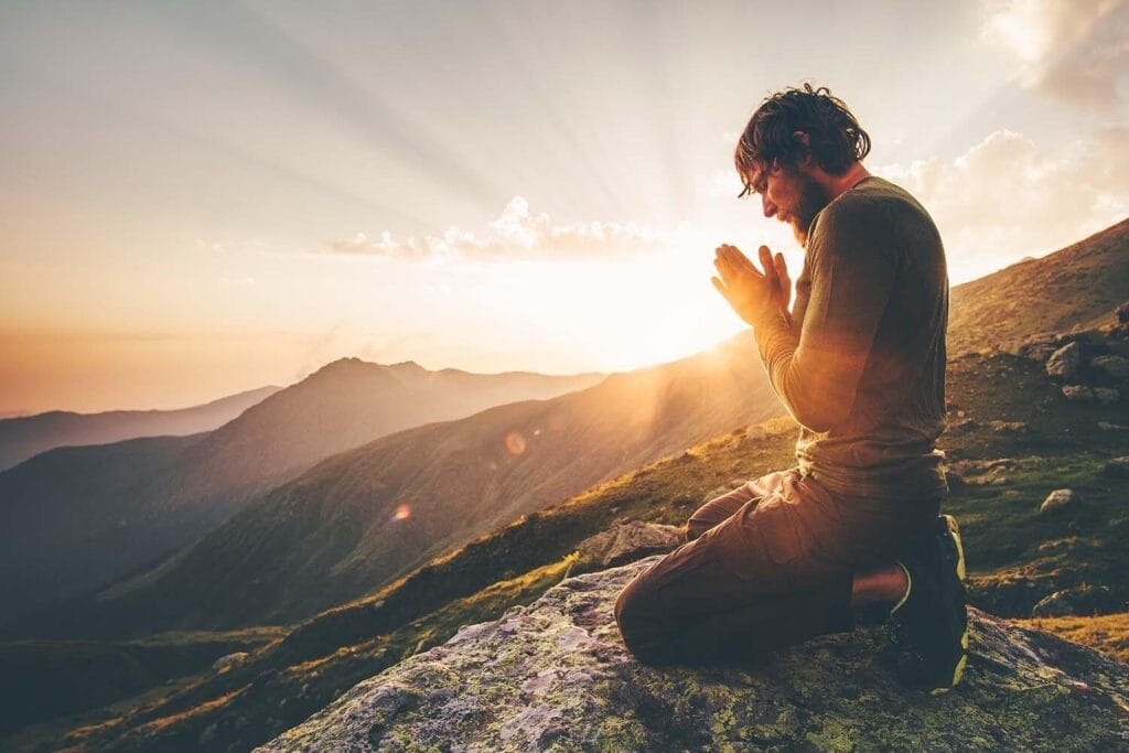 Relationship with God through prayer and daily Bible study
