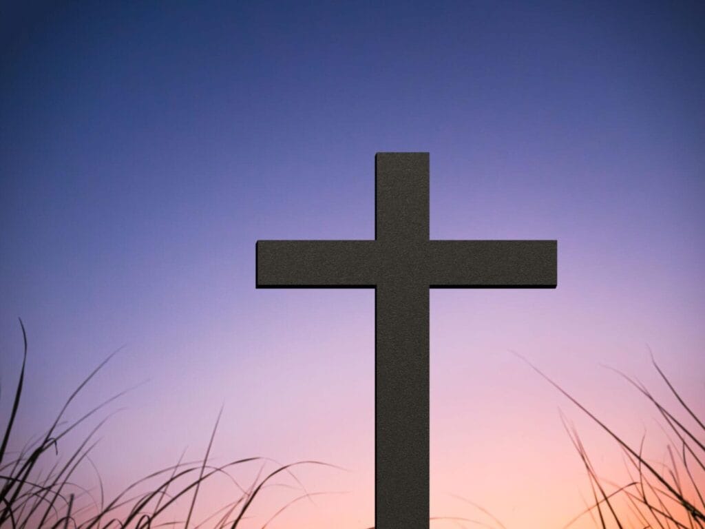 A believer sitting peacefully in prayer, reflecting on why is God silent