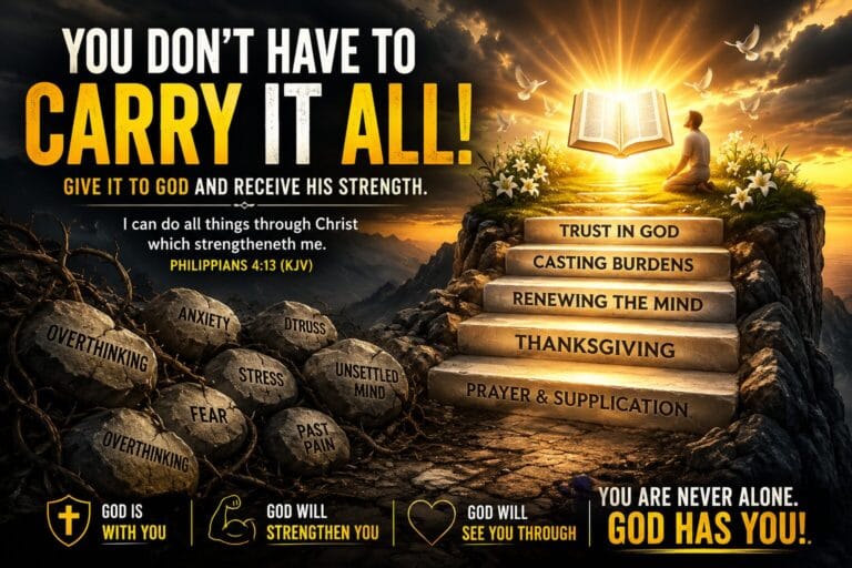 biblical steps to calm an anxious mind