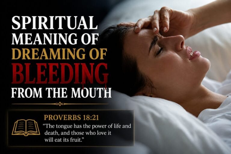 dreaming of bleeding from the mouth