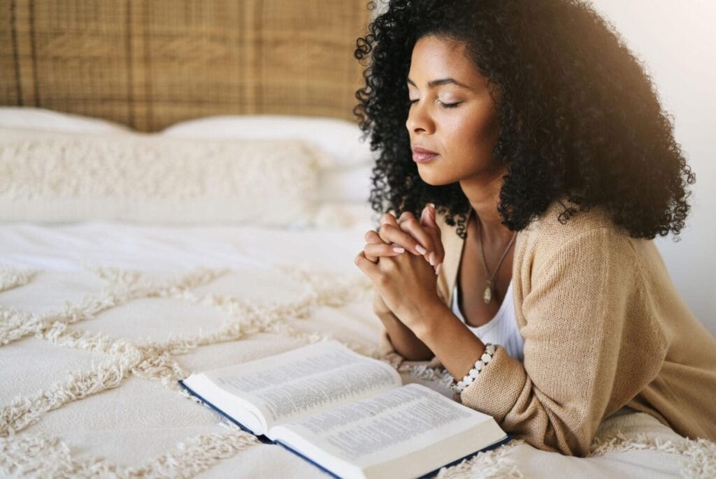bedtime prayers for anxiety