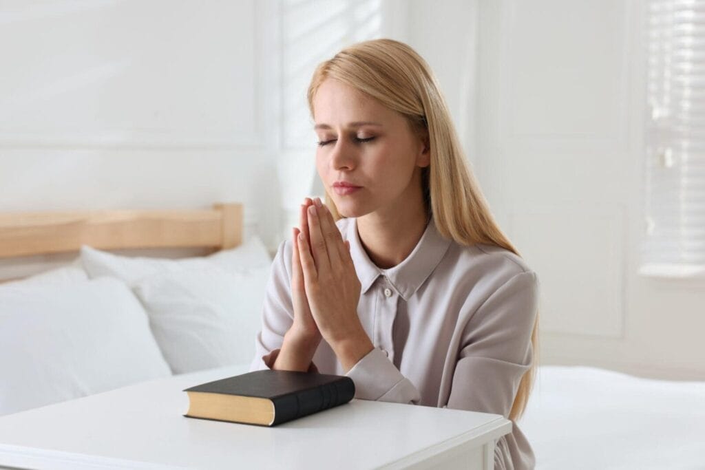 bedtime prayers for anxiety